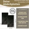 LS-LebenStil 2´er Set Glas Herdabdeckplatten Schiefer Produktbild-Vorschau 2