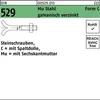 Reyher  Steinschrauben DIN 529 Mu St. CM 20x160 vz (10 Produktbild-Vorschau 1