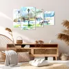 Bild auf Leinwand - Leinwandbild - Path urban Park Produktbild-Vorschau 7