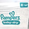Pampers Windeln Größe 8 17kg+ Baby-Dry Extra Large Produktbild-Vorschau 2