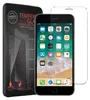 A product package for a screen protector for an iPhone, with the screen protector and an iPhone displayed. Produktbild-Vorschau