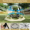 COSTWAY Pop Up Bubble Tent 265x265cm, namiot PVC dla 5-6 Podgląd zdjęcia produktu 7