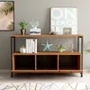 Skye Decor, Nero v2 - sosna atlantycka, czarny, szafka do Podgląd zdjęcia produktu 3