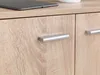 Kommode - Eiche Sonoma Nachbildung - B 71 cm - zwei Türen - Produktbild-Vorschau 7