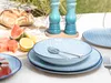 CreaTable, 24876, Blu Mediterraneo, Set di piatti da 12 Anteprima dell’immagine prodotto 4