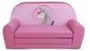 Kindersofa "MINI" zum Aufklappen Einhorn W386 44 FORTISLINE Produktbild-Vorschau 1