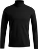 Rollkragen Langarmshirt Herren, Schwarz, M Produktbild-Vorschau 1