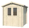 Gartenhaus BBH "Mini 2 B" 28 mm Satteldach Produktbild-Vorschau 1