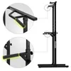 A black multi-functional fitness station with close-up views of the pull-up bar and dip handles. Anteprima dell’immagine prodotto