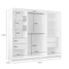 200 cm Kleiderschrank Darix mit Spiegel inklusive 2 Produktbild-Vorschau 5