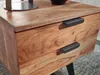 Noční stolek 47 x 65 x 35 cm akátový masivní noční stolek Náhled obrázku produktu 5