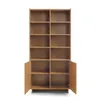 Minimalistisches Regal Hinoki 98 cm mit 2 Türen modernes Produktbild-Vorschau 3