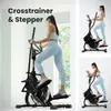 Hop-Sport Cross Stepper für zuhause HS-400B Icon Schwarz - Produktbild-Vorschau 2