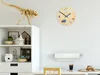 A child's room with a desk, shelves, and a clock on the wall. Produktbild-Vorschau