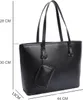 Sac shopper pour femme avec fermeture éclair - sac à main Voir les images du produit 3