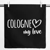 Huuraa Kissenbezug Cologne my love 40x40cm Black Baumwolle Produktbild-Vorschau 1