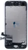 A disassembled smartphone screen assembly, showing the internal components and flex cables. Produktbild-Vorschau