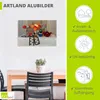 ARTland Wandbild Alu für Innen & Outdoor Ladentisch Größe: Produktbild-Vorschau 3