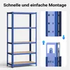 Scaffalatura per carichi pesanti Wiltec 120x50x204cm, Anteprima dell’immagine prodotto 15