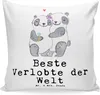 Mr. & Mrs. Panda kuschelkissen 40x40 Panda Beste Verlobte Produktbild-Vorschau 1