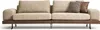 Beiges Sofa Luxus Dreisitzer Moderner Stil Wohnzimmer Couch Produktbild-Vorschau 1