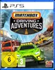 The image shows the cover art for the video game 'Matchbox Driving Adventures' for PlayStation 5. Produktbild-Vorschau