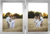 Hama Cadre double en aluminium Calais argent 2 photos 13x18 Voir les images du produit 1