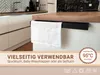 10er Set Waschlappen, 35x50 cm aus 100% Baumwolle, weiß Produktbild-Vorschau 3