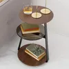 home24 Beistelltisch - Echtholzfurnier / Stahl Produktbild-Vorschau 7