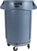 Poubelle Rubbermaid Brute grise 121 L Voir les images du produit 3