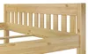 Ehebett Doppelbett 180x200 Massivholzbett Kiefer natur Produktbild-Vorschau 6
