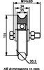 120-mm-Scheibe mit runder Nut (20,5 mm) und 1 Kugellager Produktbild-Vorschau 3