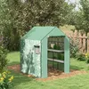 Outsunny Gartengewächshaus, Tomatengewächshaus mit 1 Tür, 1 Produktbild-Vorschau 2