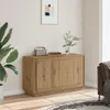 vidaXL Sideboard Artisan-Eiche 102 x 35 x 55 cm Produktbild-Vorschau 1