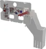 Alcadrain P169 Einwurfschacht für WC-Spülkasten Tabletten Produktbild-Vorschau 1
