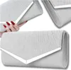 Sac de soirée élégant pour dames avec paillettes, argent, Voir les images du produit 1