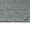 vidaXL Teppich Handgefertigt Jute Rund 120 cm Olivgrün -  Produktbild-Vorschau 3