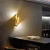LED-Wandleuchte - Goldfarben - Eisen - 2-flammig - 10 x 31 Produktbild-Vorschau 9