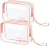 Aucuu Kulturtasche Transparent 2 Stück Produktbild-Vorschau 1