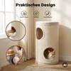 Fudajo Forest Kratztonne weiß-cremefarben Höhe 61 cm Ø 35 Produktbild-Vorschau 7