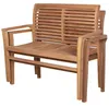 Teakholz - bene living - Gartenbank Derby 120 cm Produktbild-Vorschau 5