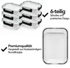 Aviro Frischhaltebehälter Glas – 6 Stück – Meal Prep Produktbild-Vorschau 5