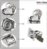 KOTARBAU® 4er Set (2 mit Bremse) Transparente Möbelrollen Ø Produktbild-Vorschau 2