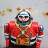 Roboter - Astronaut - rot - Zinnspielzeug Produktbild-Vorschau 8