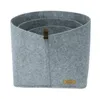 A set of nested felt storage baskets. Produktbild-Vorschau