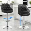 2er Set Barhocker Höhenverstellbar Drehbar Barstuhl Küche Produktbild-Vorschau 4