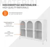 ML-Design Witryna 120x93x40cm Biała witryna z 4 Podgląd zdjęcia produktu 5