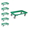 SparSet 6x Transportroller für Euroboxen 60x40cm mit Produktbild-Vorschau 4
