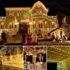 ​10M 100 LED Lichterkette Gelb 8 Lichtmodi Party Garten Produktbild-Vorschau 2