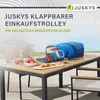 Juskys Einkaufstrolley 3in1 mit 2 Rollen für Shopping - 56 Produktbild-Vorschau 8